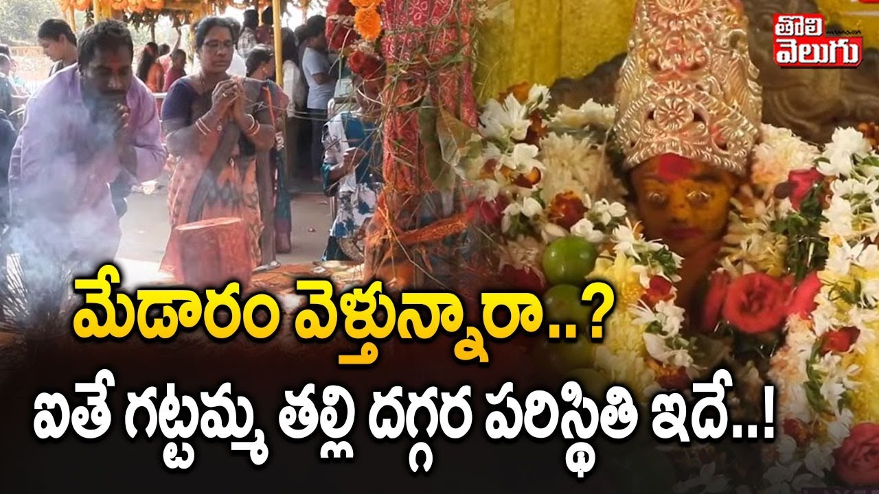 మేడారం వెళ్తున్నారా..? ఐతే గట్టమ్మ తల్లి దగ్గర పరిస్థితి ఇదే..! | Medaram Jatara Gattamma Thalli |