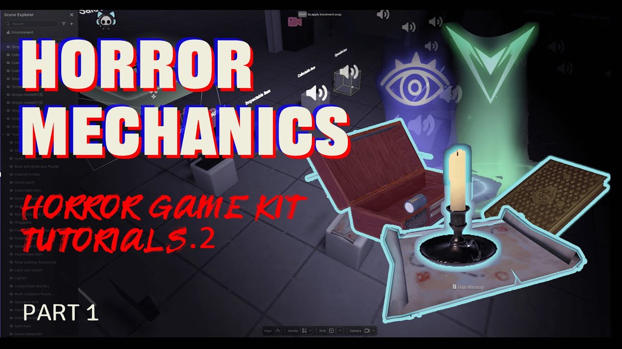 Horror Game Kit Tutorials | 2-Horror Mechanics Part 1