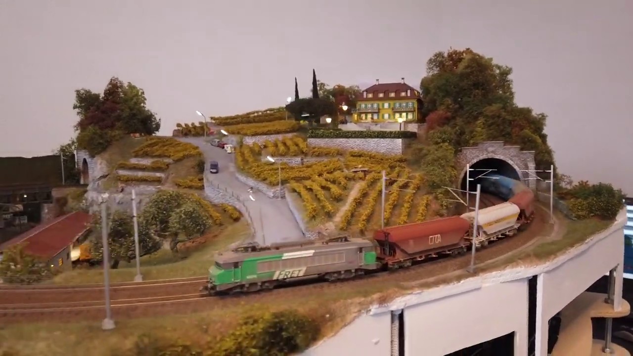 SPUR N Fahrten mit SNCF Rollmaterial und Dank für 100 Abonnenten