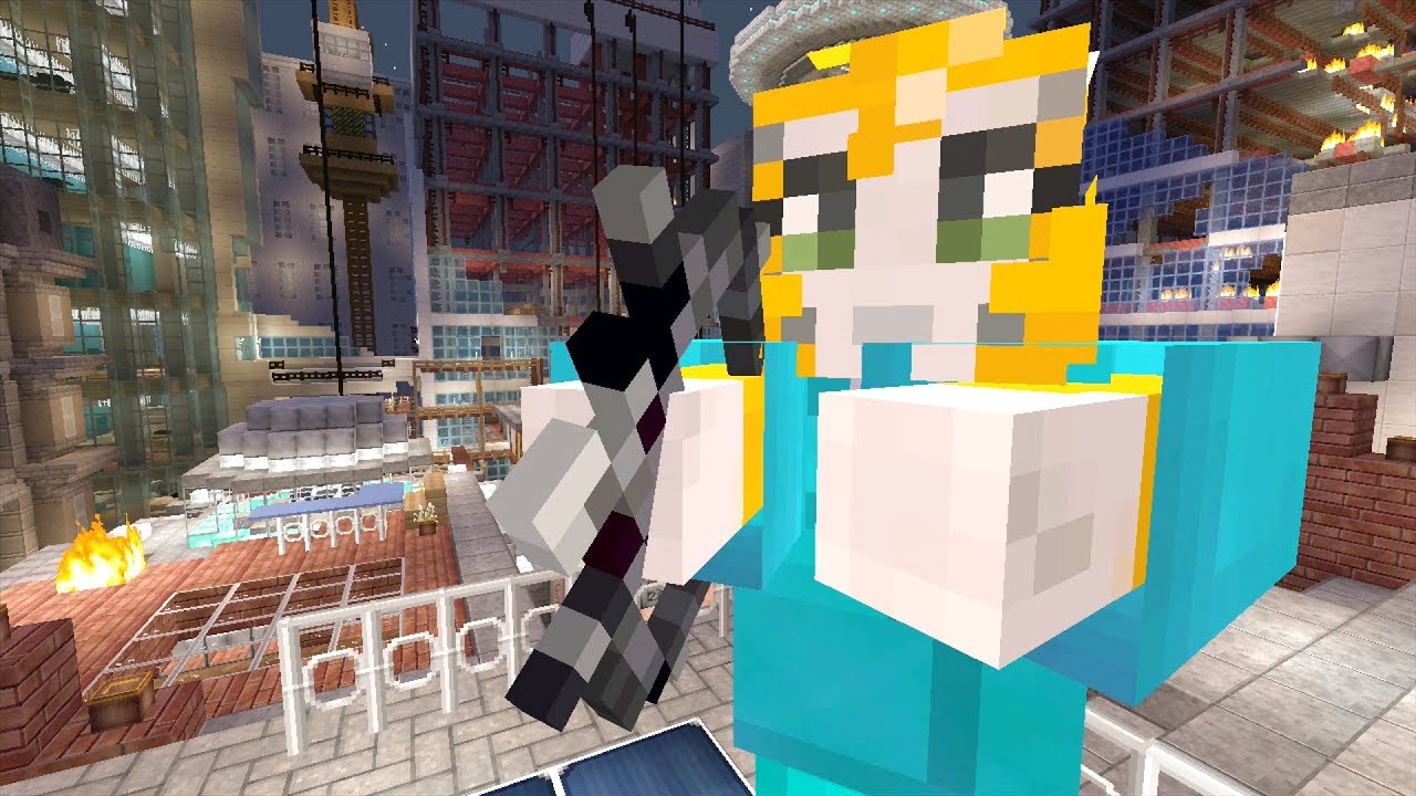 Minecraft Xbox - Power Challenge - Battle Mini-game