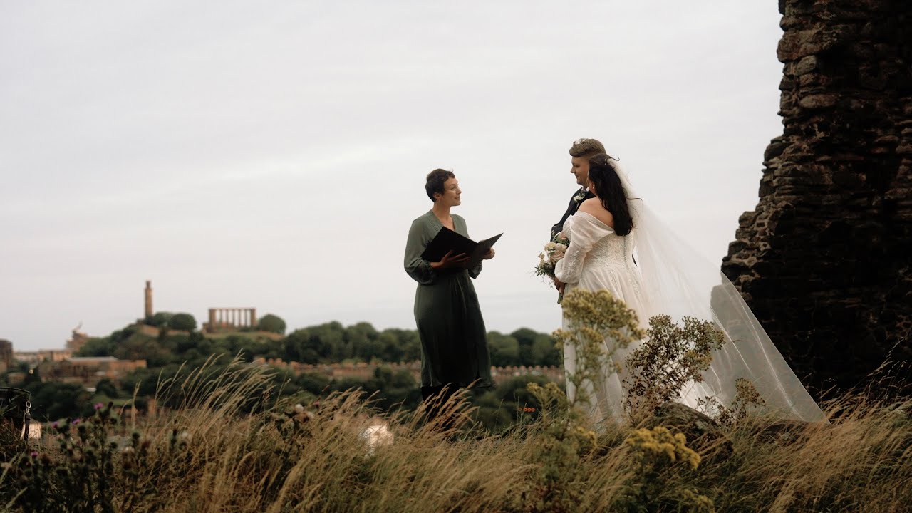 Edinburgh Elopement | Teaser Video | Trisha + Richard | Scotland | Canada
