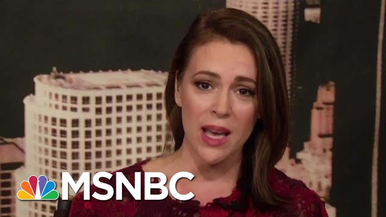 Alyssa Milano: Sexual Abuse Has Been Institutionalized In The U.S. | Velshi & Ruhle | MSNBC