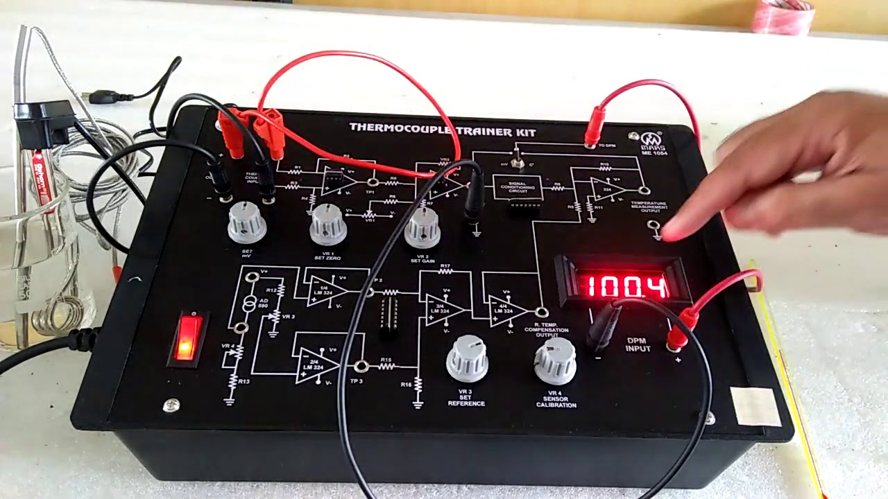 Учебный комплект для работы с термопарами от Mars Edpal Instruments Pvt. Ltd. (ME 1054)