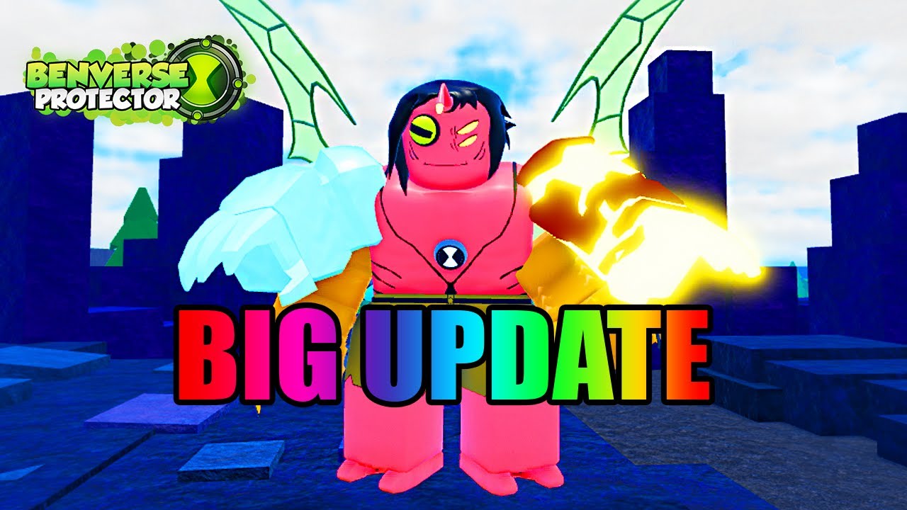BIG UPDATE 3 CHEGANDO EM BREVE NO BENVERSE PROTECTOR, (BEN 10 ROBLOX)