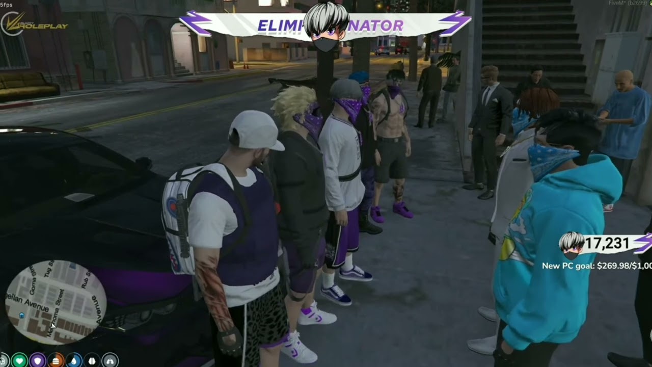 HEAT UP between BALLAS AND MSTD (GTA V RP) VLTRP