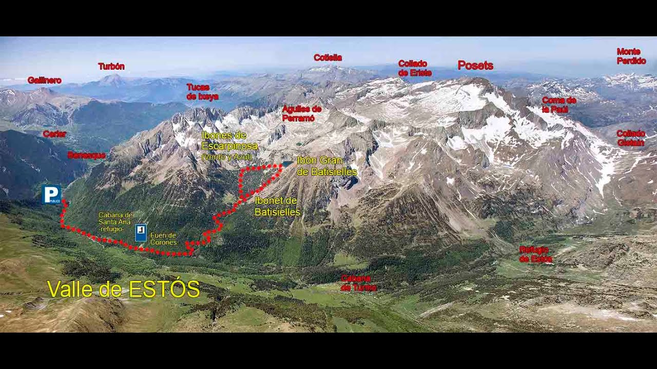 Valle de Estós, Batisielles, Escarpinosa