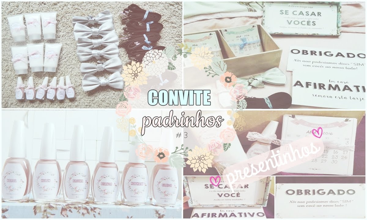 CONVITE PADRINHOS - Presentinhos ♥ (3)
