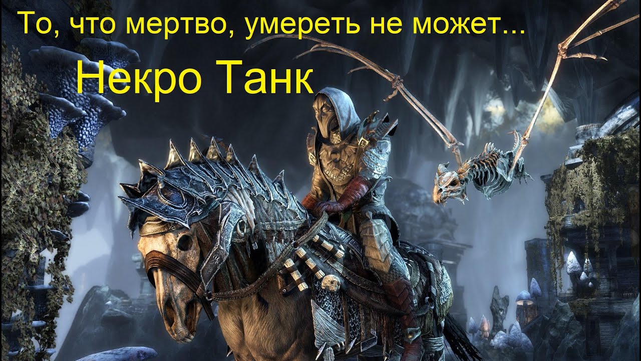 Мой Некро-Танк! Подходит для начинающих и для тех, кто уже умеет :) The Elder Scrolls Online Teso