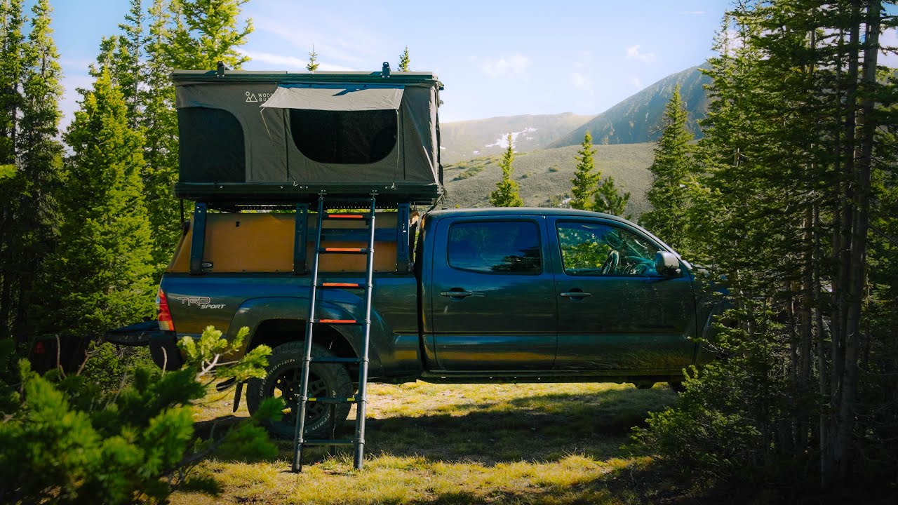 Overlanding and Mtn Biking at 11,600ft in Colorado | Toyota Tacoma
