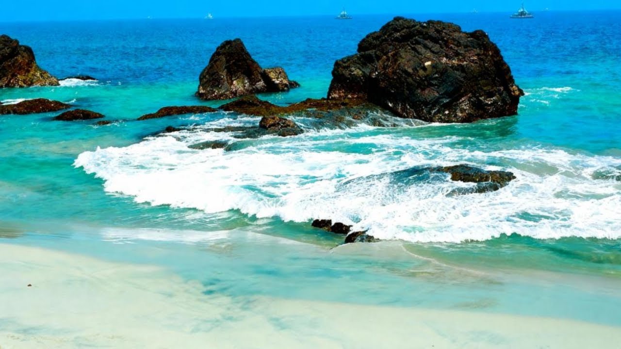 🌊 PURE OCEAN WAVES AMBIENCE – RELAXING SOUNDS FOR MIND & BODY