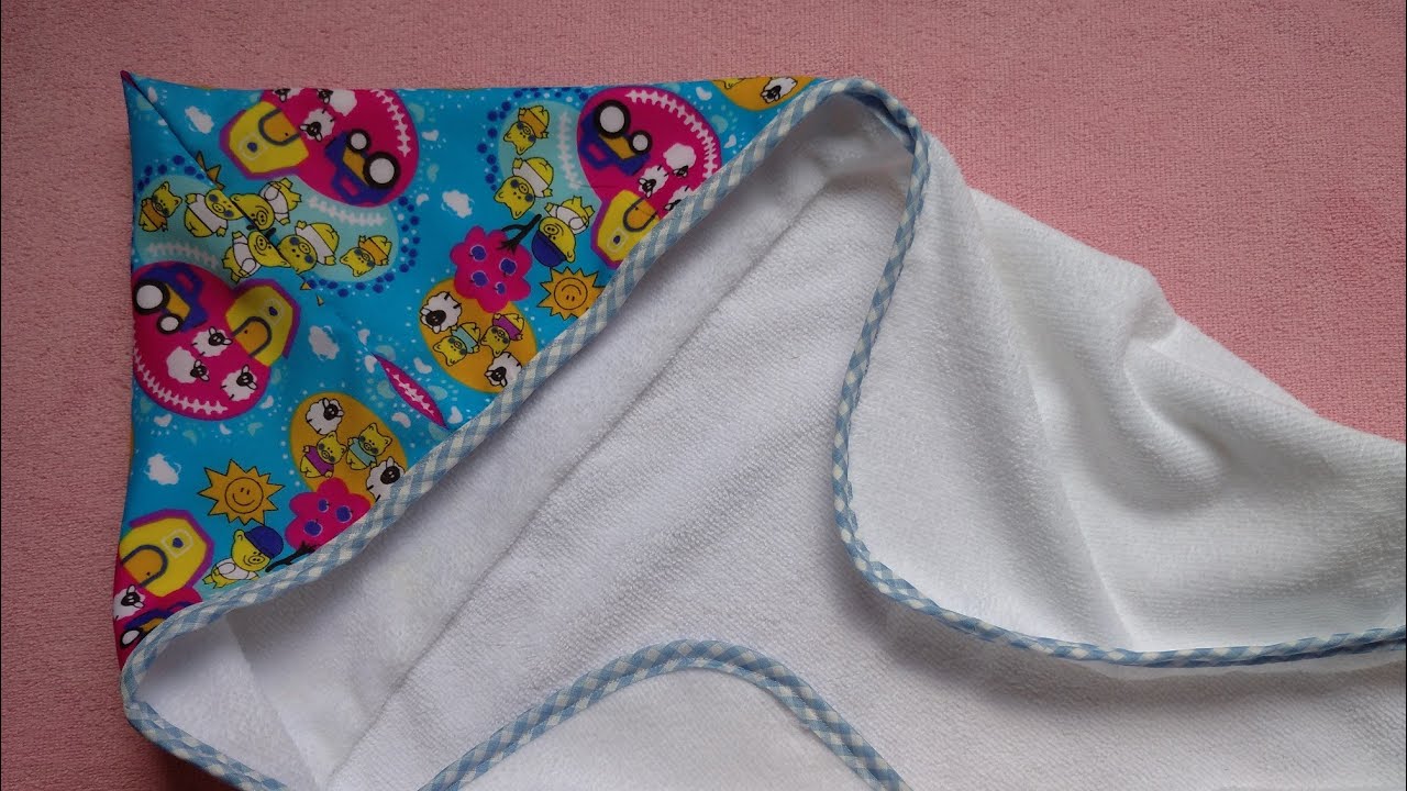 Toalla con Capucha para niños | Las manos de Samy 🌹