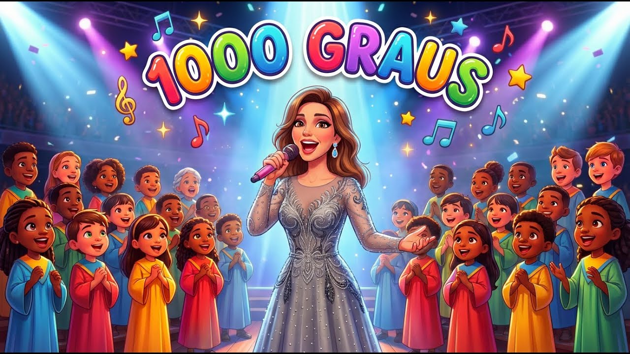 1000 GRAUS DE ALEGRIA 🔥🚒 (O Chão Vai Tremer!) | Louve Play Kids