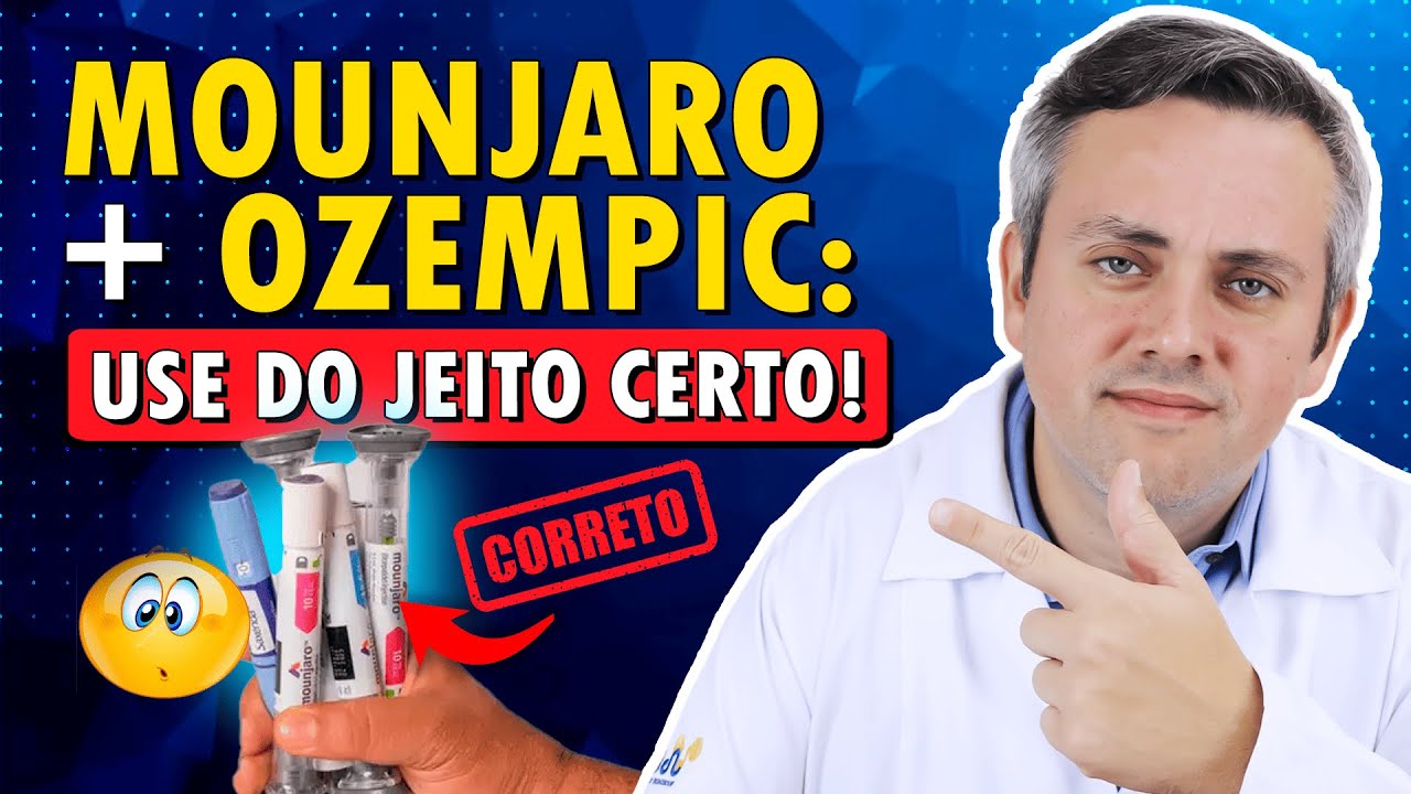 EVITE OS EFEITOS COLATERAIS DO OZEMPIC E MOUNJARO AGORA! | Dr. Claudio Guimarães