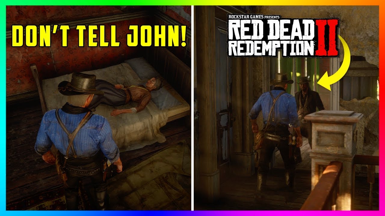 НЕ ЗАХОДИТЕ В КОМНАТУ ДАТЧА И ДЖОНА В Red Dead Redemption 2, ИНАЧЕ С ВАМИ ПРОИЗОЙДЁТ ЭТО ЖЕ! (RDR2)