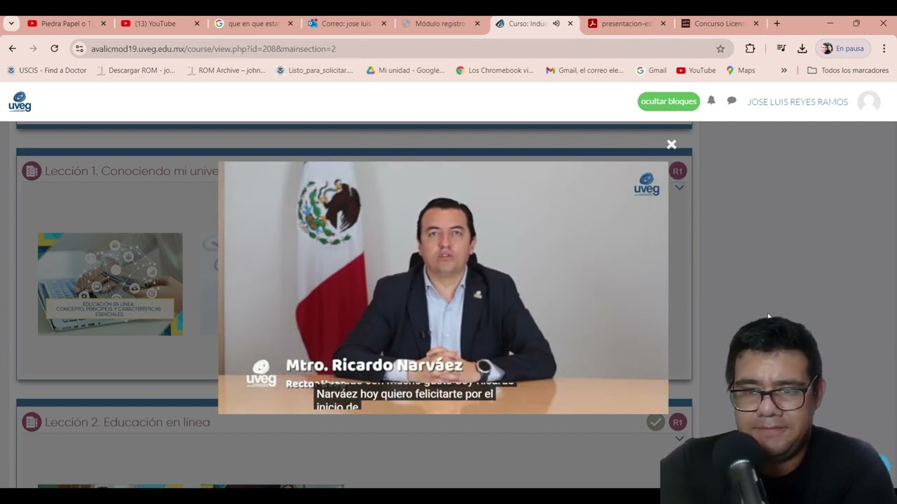 Curso de inducción a la educación en línea UVEG Parte 1