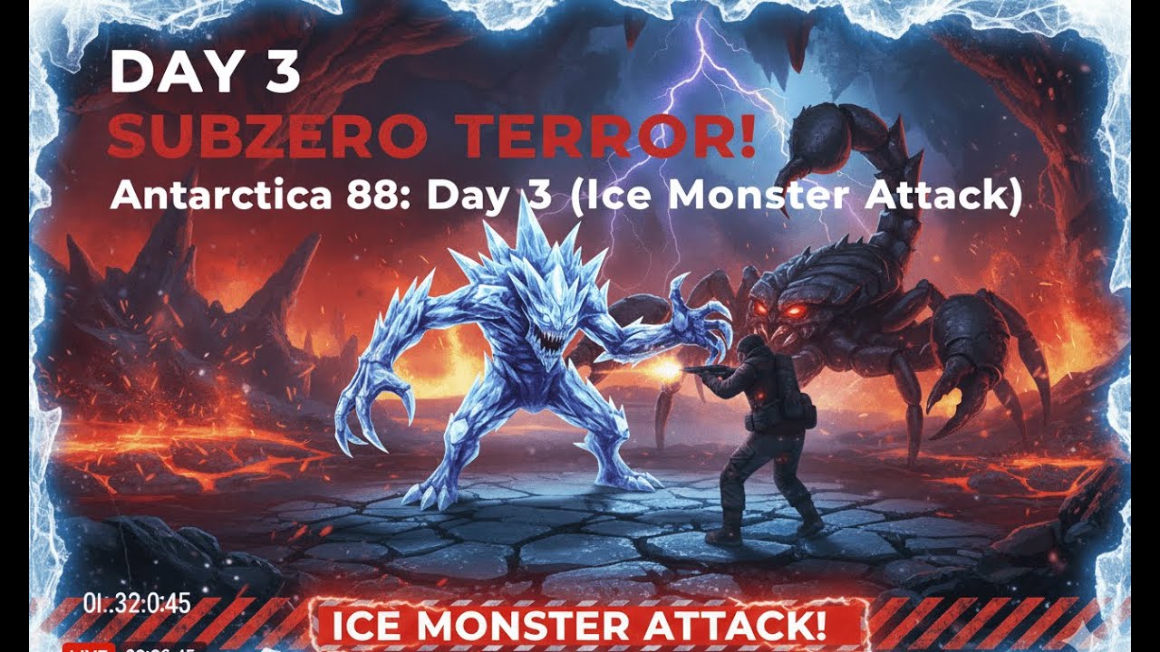 BASEMENT KA RAAZ! ☣️ Antarctica 88: Day 3 (The Secret Lab)