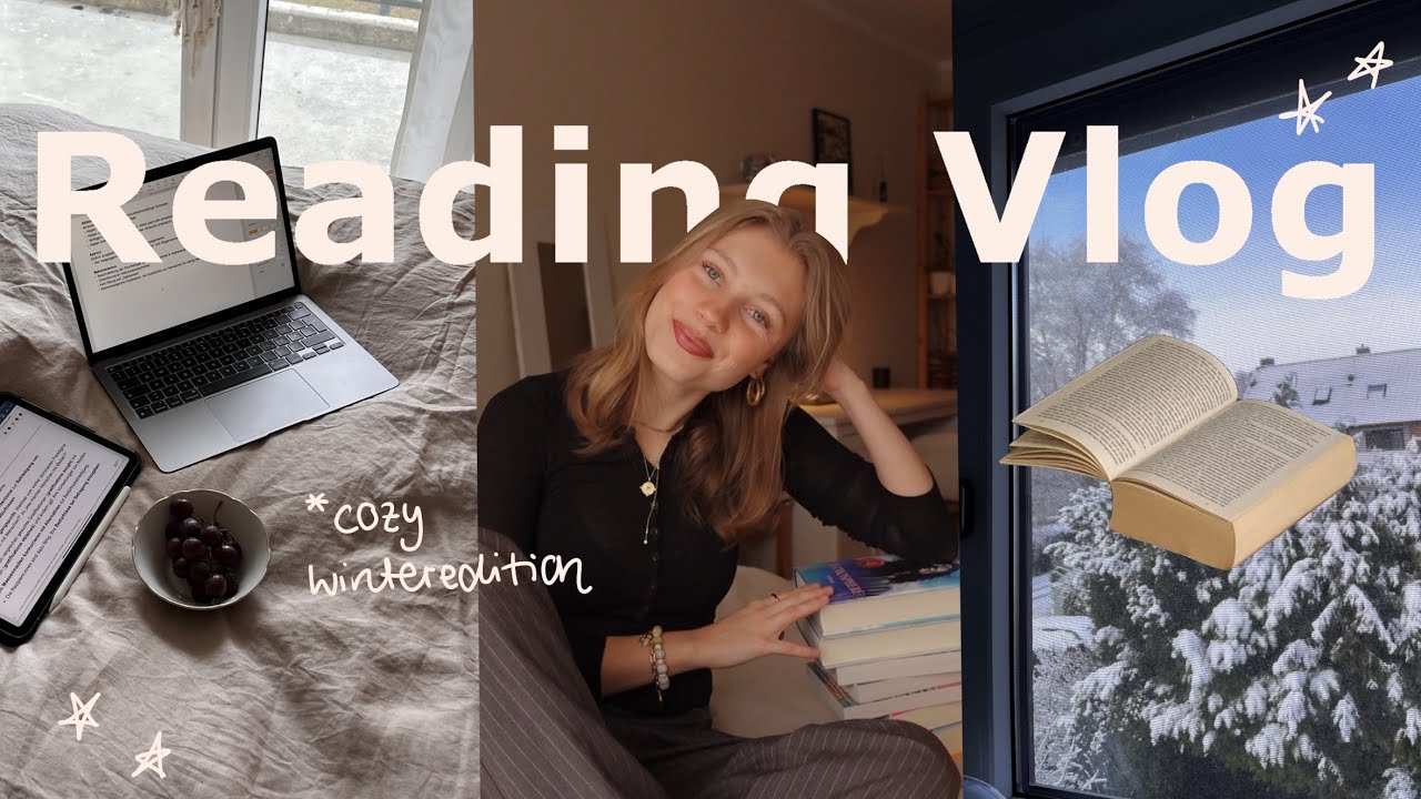 Gemütlicher Reading Vlog *winter edition // Book Haul, lange Leseabende, Freida McFadden