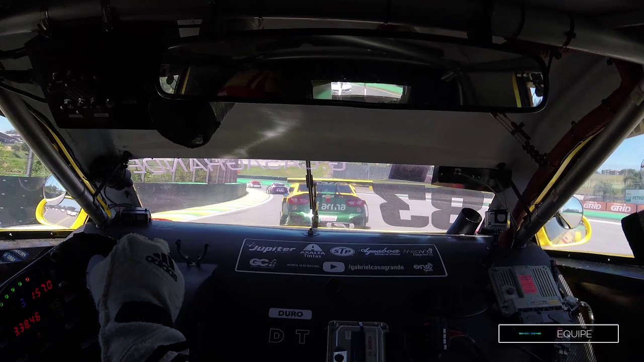 STOCK CAR - INTERLAGOS 2018 - LARGADA ONBOARD