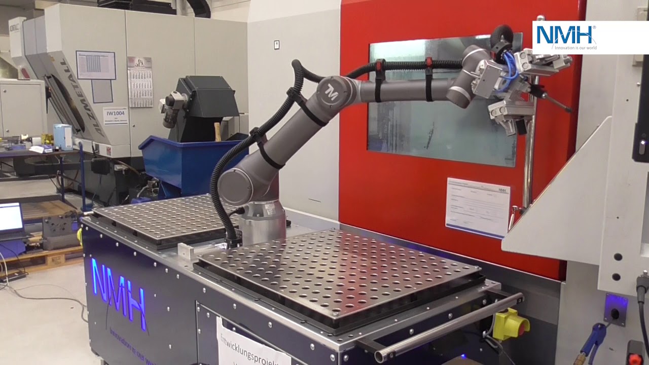 NMH Mobirob - Automation ohne Schnittstelle (Mobile Roboterzelle)