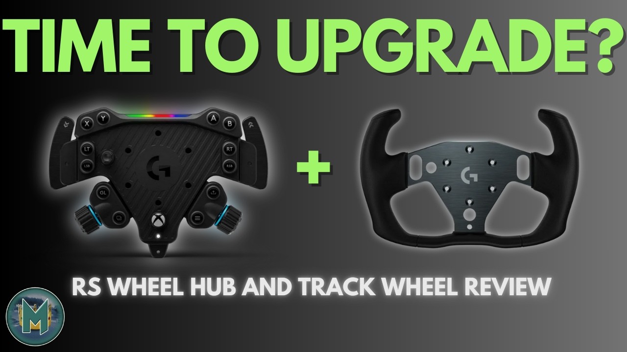 I Bought the new Logitech RS Wheel Hub and Track Wheel! (Unboxing and Review)