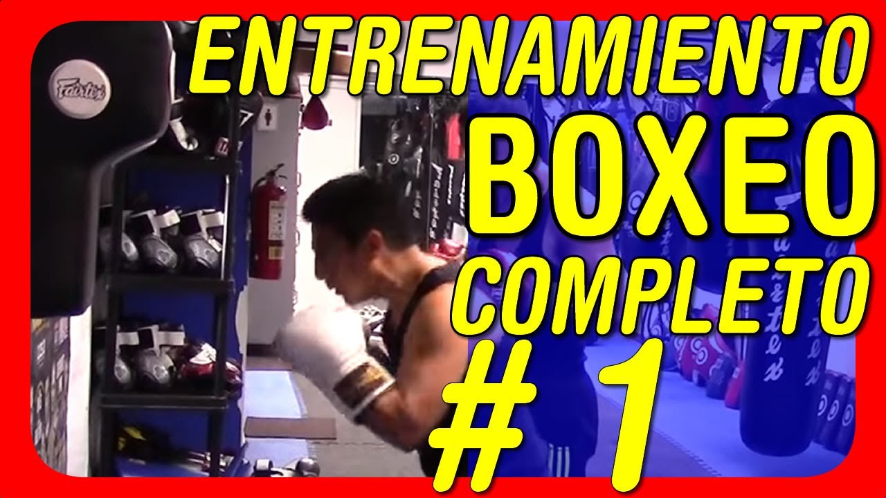 🥊 Entrenamiento de boxeo Completo 🏆 Clase de Boxeo #1 💪 Escuela de Boxeo 👍