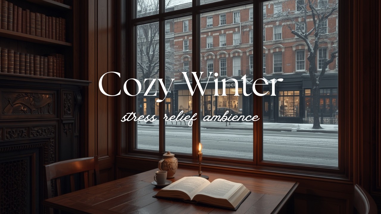 Jazz Relaxing Music & Cozy Winter For Studying, Work