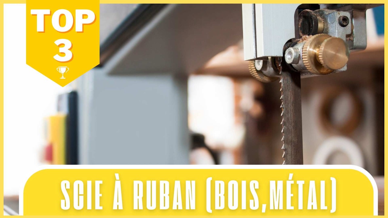 TOP 3 : Meilleures Scies à Ruban 2025 : Bois & Métaux | Comparatif 2025
