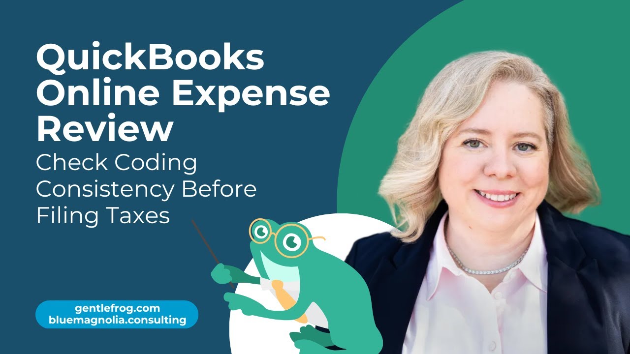 Обзор расходов QuickBooks Online: проверьте правильность кодирования перед подачей налоговой декл...