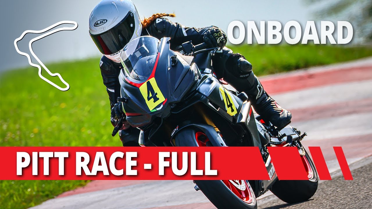 Pitt Race - Full Course - Onboard Motorcycle Lap