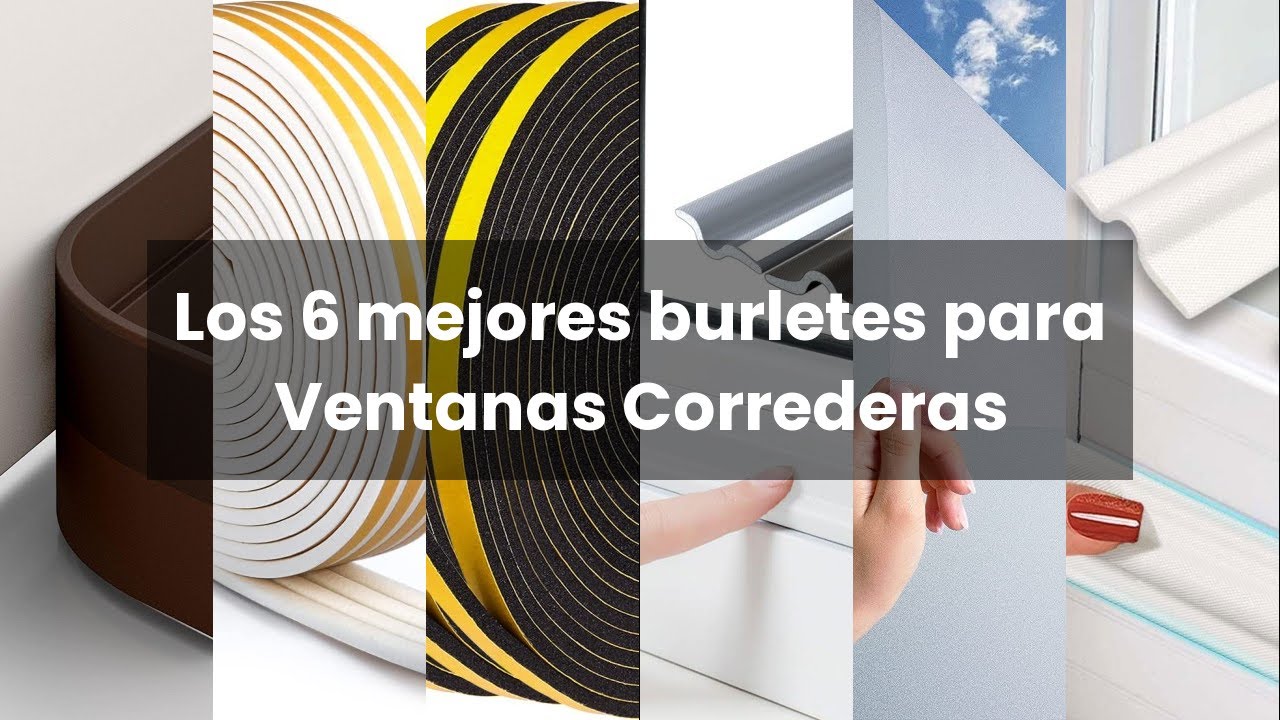 Burletes para ventanas correderas: Los 6 mejores burletes para Ventanas Correderas