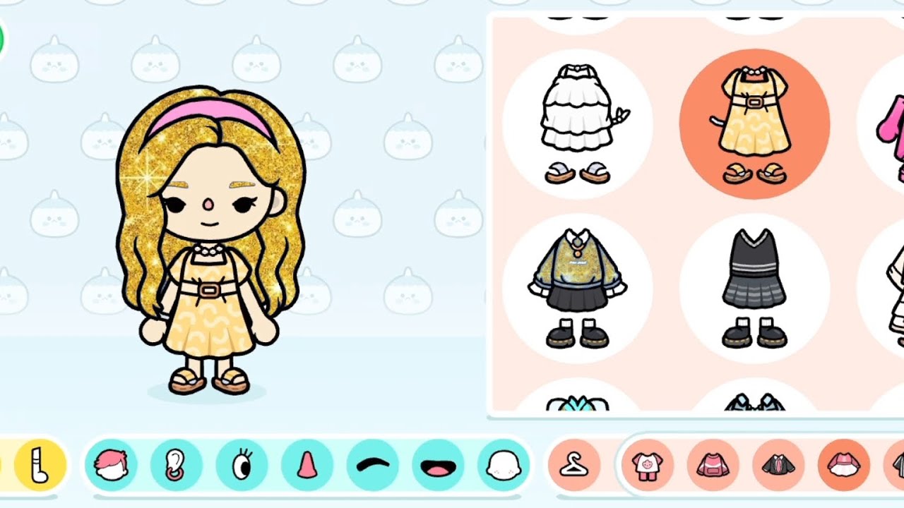 GOLDEN FAMILY IDEA IN TOCA BOCA ⭐✨💛