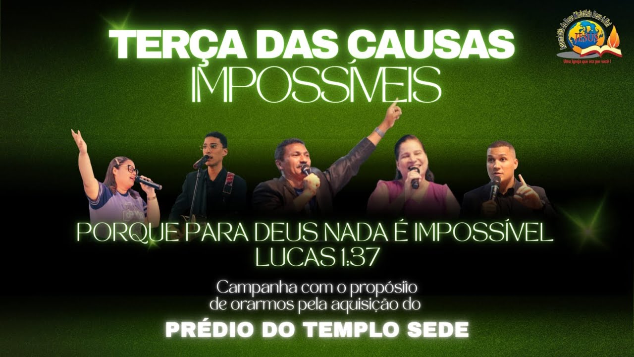 11° SEMANA DAS ÇAUSAS IMPOSSIMEIS 17/03/2026