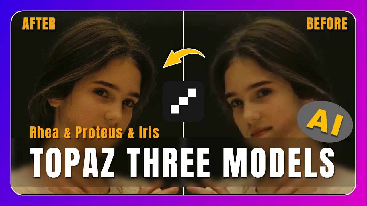 Topaz Video AI Models Compared | Proteus, Rhea, and Iris - The Ultimate Test