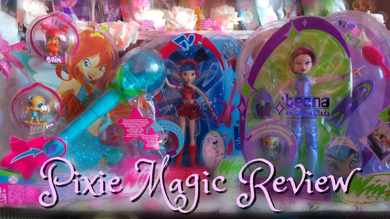 Winx Club Mattel - Pixie Magic Collection Review [ENG Sub]