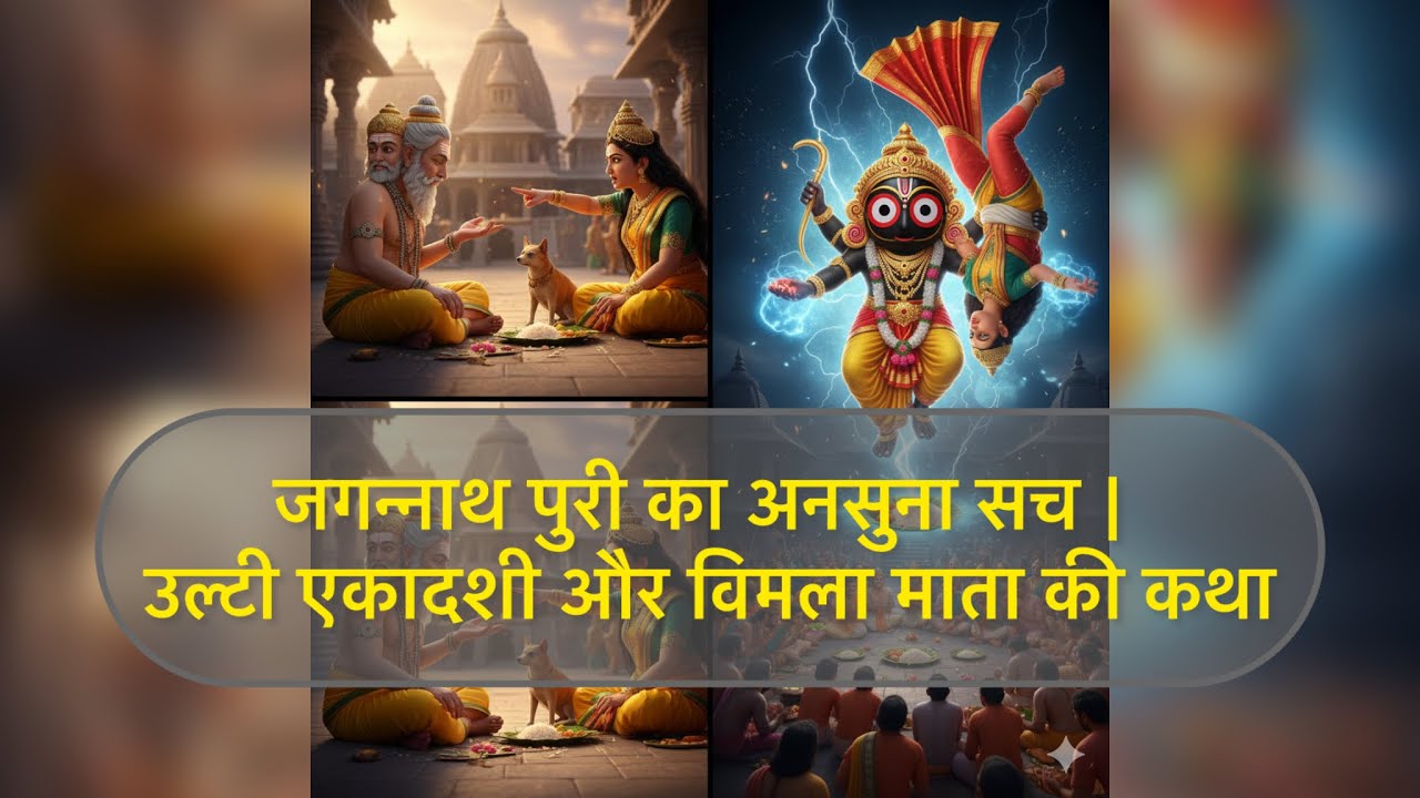 जगन्नाथ पुरी का अनसुना सच | उल्टी एकादशी और विमला माता की कथा