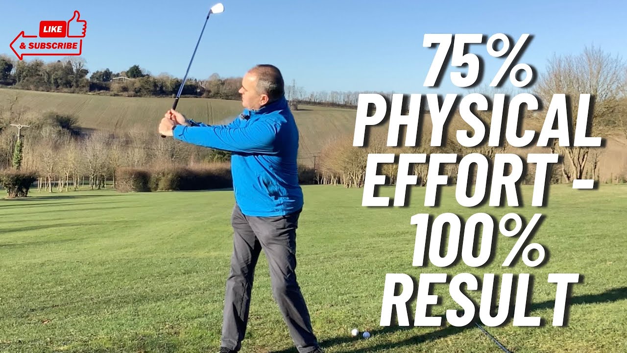 75% Physical Effort For 100% Result | My Swing Explained
