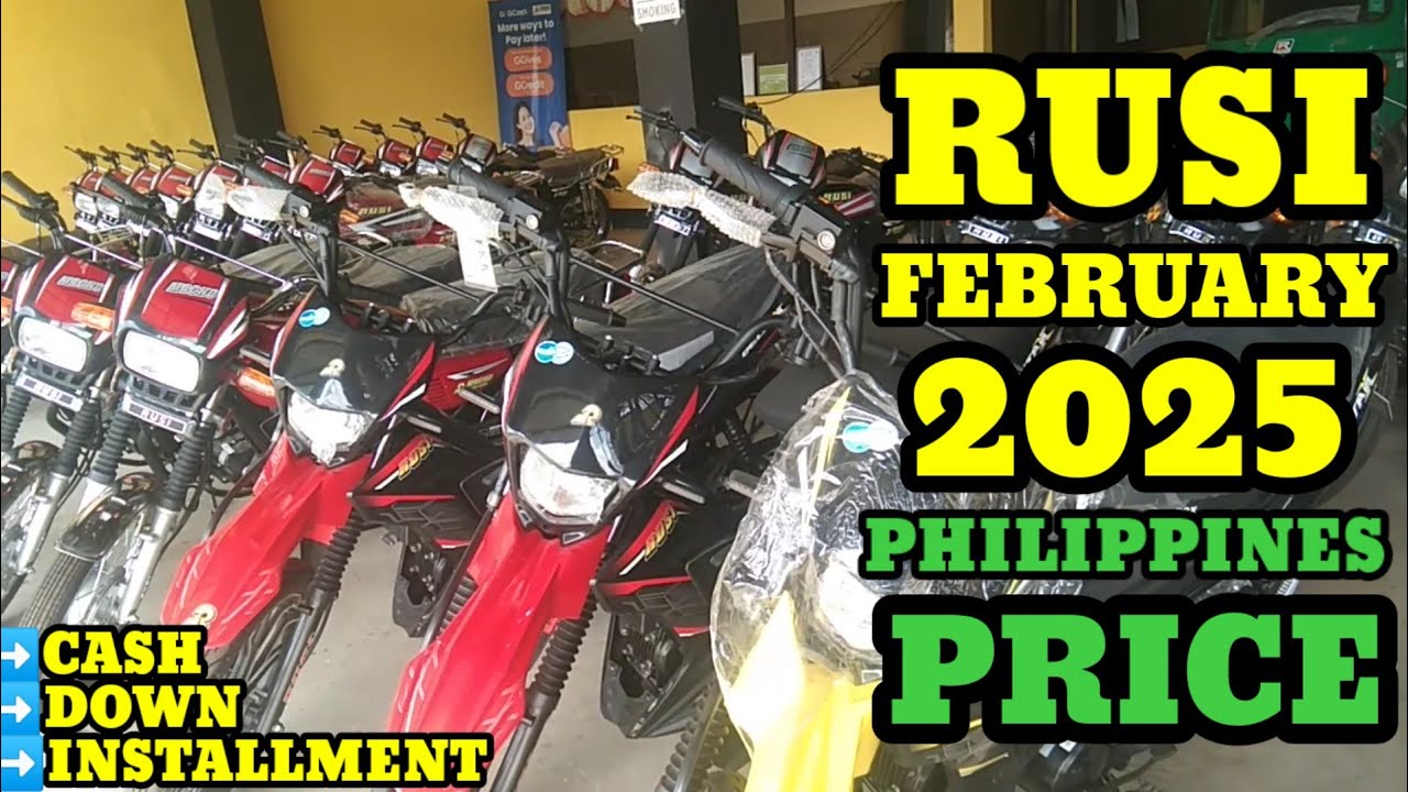 RUSI Motorcycle February 2025 price list Philippines！