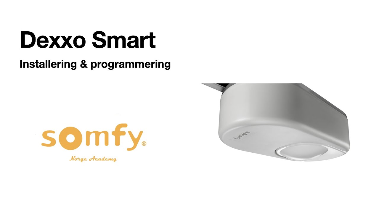 Dexxo smart - Installering og programmering