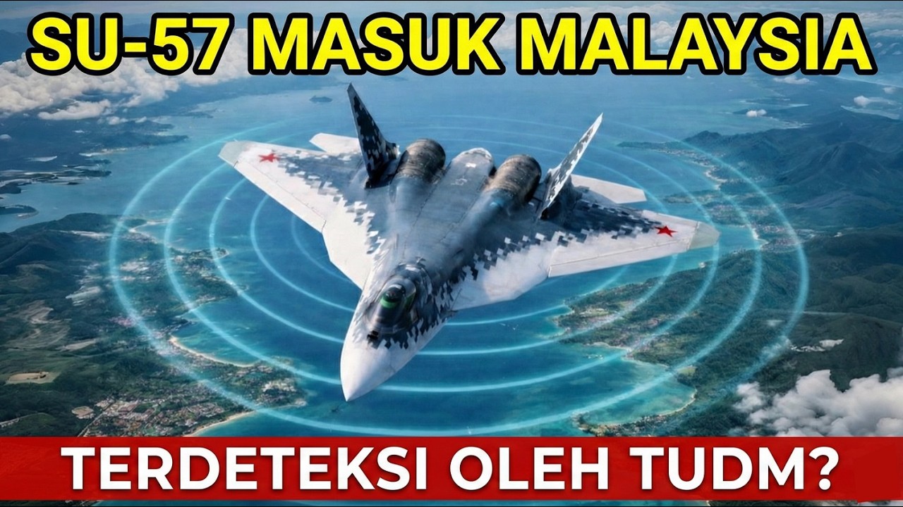 JIKA SU-57 FELON MASUK WILAYAH UDARA MALAYSIA | Apakah TUDM dapat mendeteksinya?