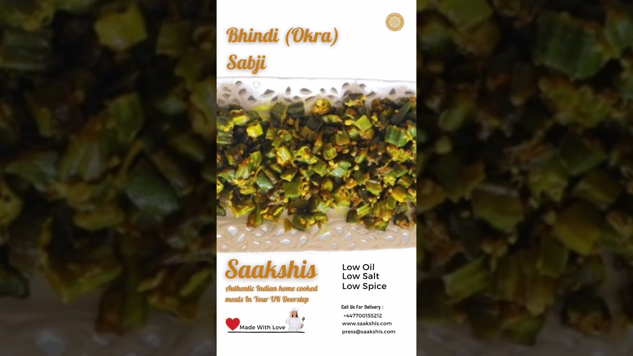 Bhindi Sabji | Okra Sabji #bhindisabji #okrasabji #saakshisbhindisabji #saakshisokrasabji #uk