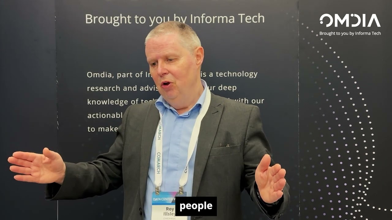 Roy Illsley at Data Center World 2023