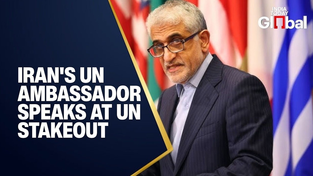 LIVE: Iranian Ambassador Iravani Speaks at UN Amid Rising Middle East Tensions