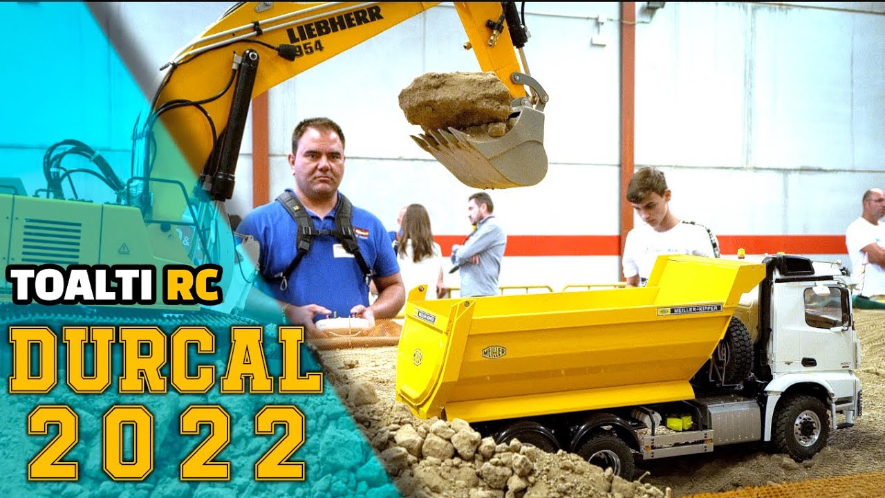 Concentración camiones RC DURCAL 2022 - EXCAVADORAS RC TRUCKS