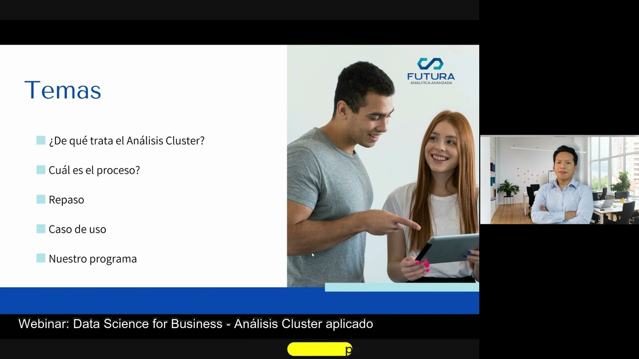 Webinar - Data Science for Business - Aprende sobre el Análisis Cluster