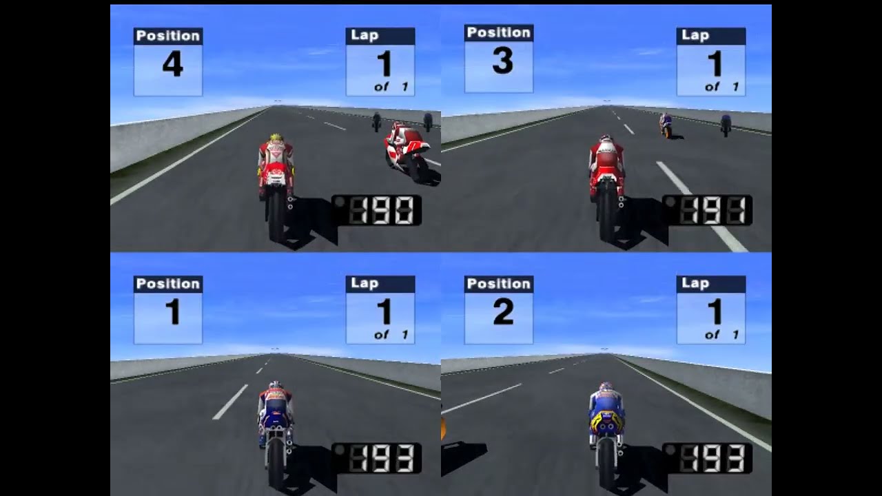 MotoGP 3 (PS2) - Any Rider in VS Mode Special Tracks