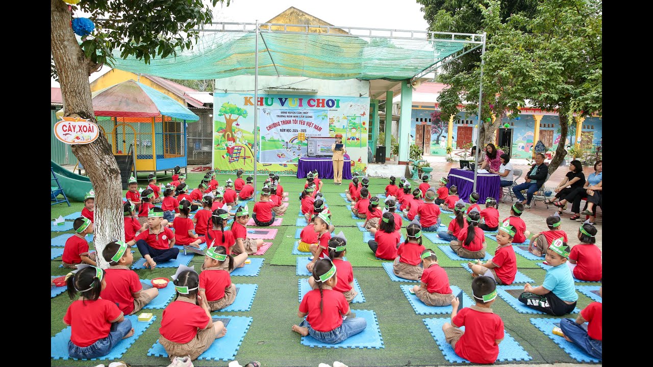 Chương trình tôi yêu Việt Nam - Trường Mầm Non Cẩm Giang ngày 04/12/2024