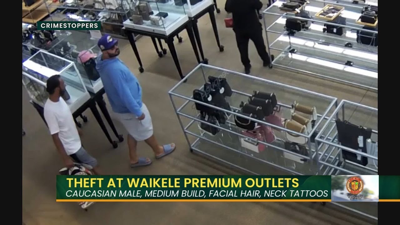 CrimeStoppers Honolulu: Theft at a Brand New Rail Station, Waialae Ave Burglary, & Waikele Theft