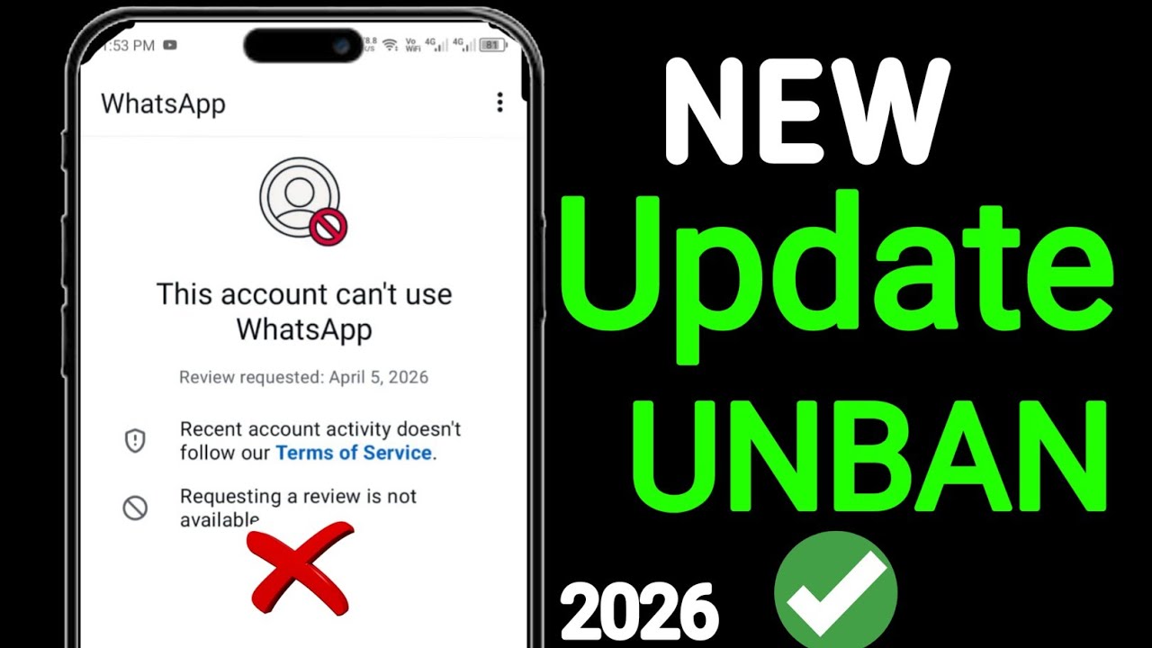 WhatsApp account delete ban.2026ll WhatsApp behan ko unba Karne ka tarika 2026ll