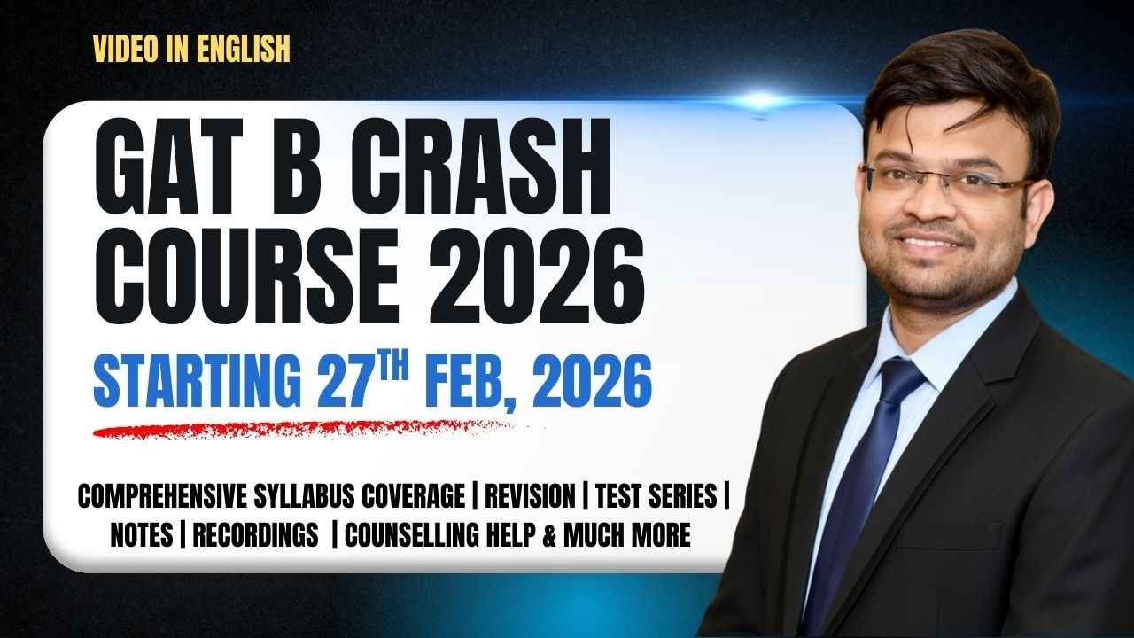 GAT-B 2026 Crash Course (Bilingual) |Syllabus + Tests + Notes | Starts 27 Feb