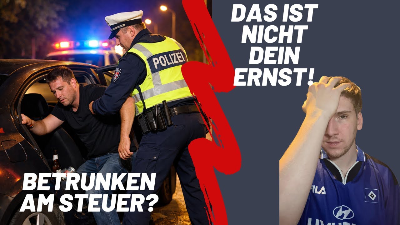 Trunkenheit am Steuer! Du willst uns ver*****en| Manni's Meinung
